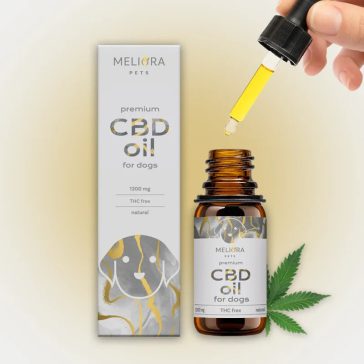 Meliora CBD olaj kutyáknak 12% 1200 mg