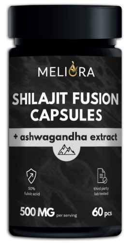 Meliora Shilajit Fusion kapszula  - 60 db