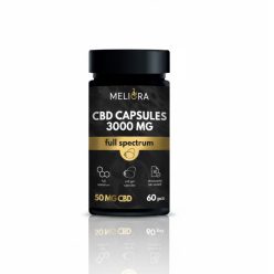 Meliora CBD kapszula 50 mg 60 db | 3000 mg