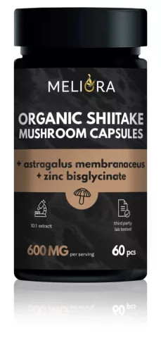 Meliora Shiitake kapszula - 60 db