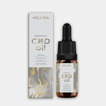 Meliora Teljes Spektrumú 10% CBD olaj 1000 mg 